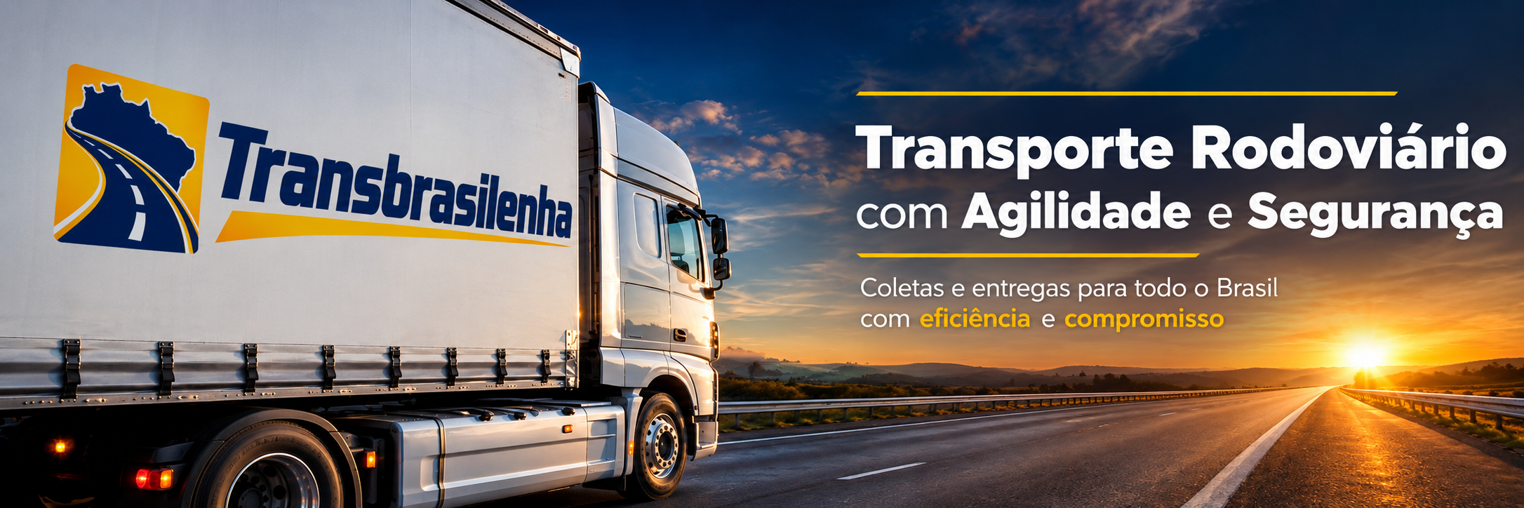 Caminhão SP Express em transporte rodoviário